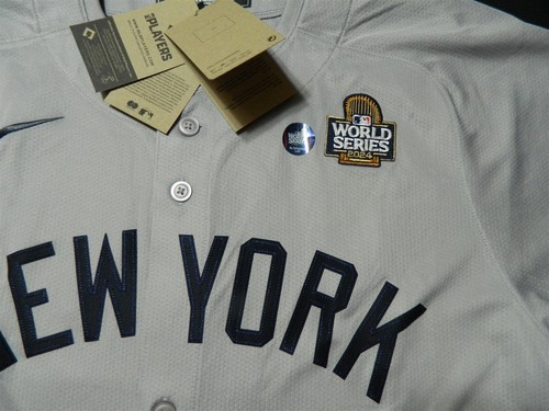 Official Aaron Judge Yankees 2024 World Series Limited Road Jersey Med Reg.$195 - Picture 3 of 3