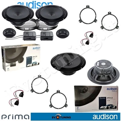 Kit De 6 Altavoces Audison APK 165+APX6.5 ANT+POST Para Toyota RAV4 2001>2021 - Imagen 1 de 4