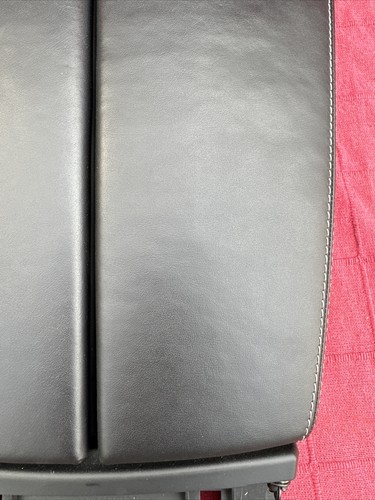 BMW 6 SERIES F06 F12 F13 CENTER CONSOLE ARM REST NAPPA LEATHER WHITE STITCH RHD - Picture 5 of 22