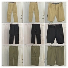 Convertible Men tech pants in Black , Green , Tan Eddie Bauer