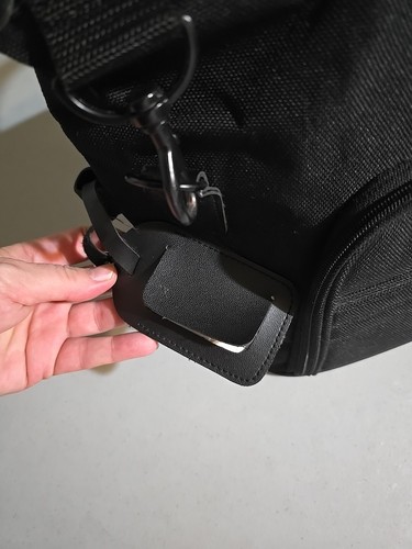 Vintage Atlanta Carryon Bag Luggage Crossbody Strap And 2 Hand Straps Black - Picture 10 of 18