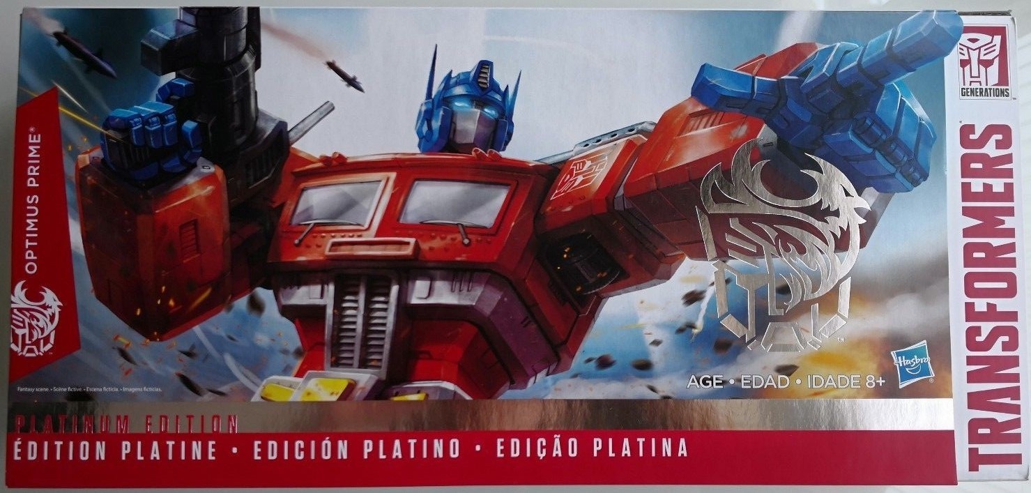 transformers generations platinum edition optimus prime
