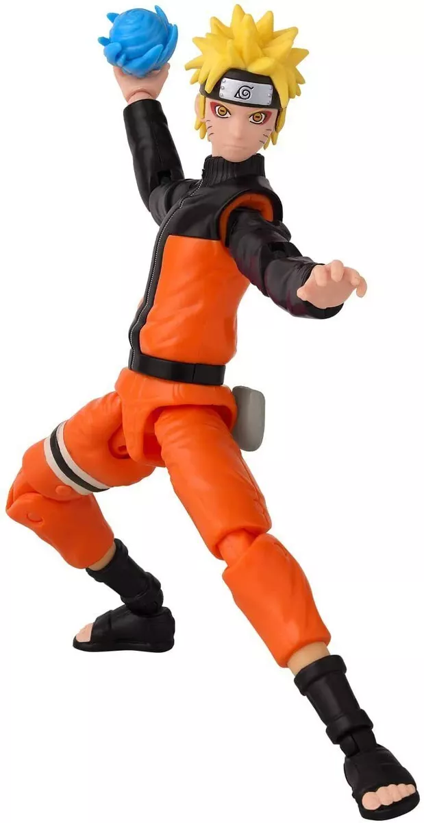 Bandai Naruto Shippuden Naruto Uzamaki Saga Mode Anime Heroes 15 cm  Multicolor