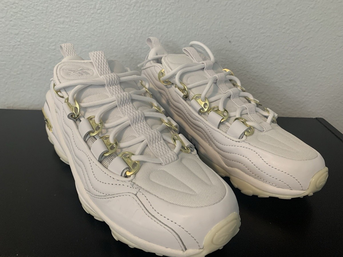 極美品 Reebok DMX Run 10 AFF ホワイト ゴールド 26 極美品 Reebok DMX Run 10 AFF ホワイト ゴールド 26 - メルカリ