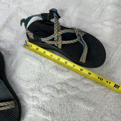 Chaco Blue Yampa Fiesta Rainbow Multi-Color Hiking Water Sandals Women's Size 6 - Picture 15 of 15