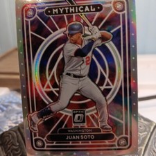 2022 Panini Optic Baseball Juan Soto Mythical Silver Prizm #MTH-5 Padres