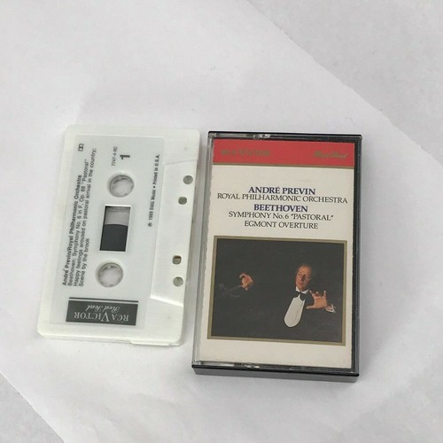 Andre Previn Beethoven Symphony No 6 Pastoral Audio Music Cassette Tape RCA - Picture 4 of 6