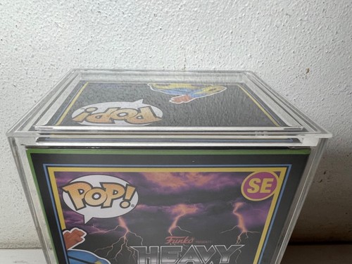 Blacklight Freddy Bones SE Funko POP! Heavy Metal NYCC 2023 Exclusive LE 1000 - Picture 4 of 8