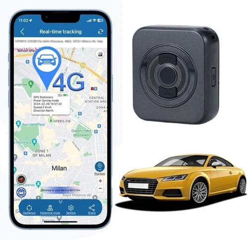 4G Car GPS Tracker Without Subscription Live App Mini Locator Car Truck 5000mAh Battery NEW