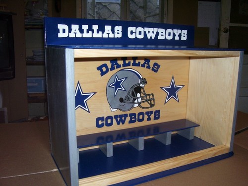 Dallas Cowboys Bobble Heads vitrina enviada desmontada - Imagen 10 de 12
