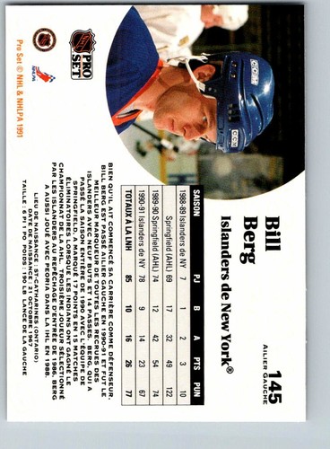 1991-92 Pro Set Series 1 NHL Hockey Cards (1 - 175) FRENCH - U-Pick From List - Picture 283 of 341