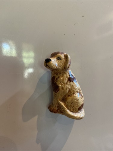 Imán de cerámica para perros con manchas marrones nevera - Imagen 2 de 3
