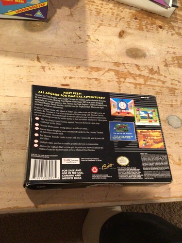 Super Nintendo SNES - Thomas the Tank Engine & Friends NIB MIB ADVENTURE SERIES - Picture 2 of 2