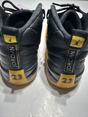 Nike Air Jordan 12 Retro GS University Gold Black &Box