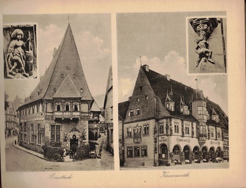 Goslar am Harz, Bilderalbum mit 12 Ansichten, R. Lederbogen, Halberstadt um 1910 - Picture 3 of 3