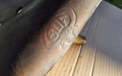 Selle Vélo Ancienne BUF - Vintage 1930 - Pour Randonneuse Ou Collection