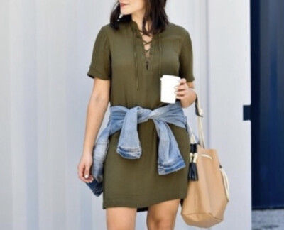 slim fit dress slacks Ask You Out Green Tweed Shift Dress – Shop the Mint main image 1