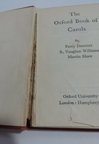 The Oxford Book of Carols, edición Small Words, tamaño de bolsillo, 1939 quinta impresión - Imagen 7 de 12