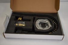 GIMILI LED Kitchen Faucet w Pull Down Sprayer Single Handle Black Gold