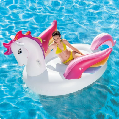 Intex Inflatable Pool Float Mega Pegasus Giant Raft NEW, 8Ft 6In