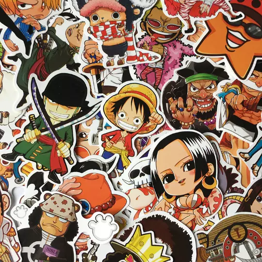 Autocollant one pièce stickers résistant à l'eau manga - One Piece