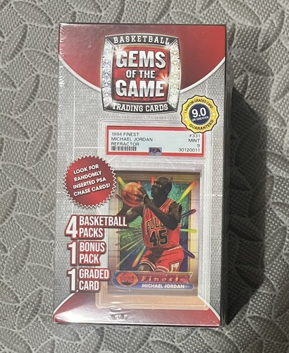 2024 Basketball Gems Of The Game Blaster Box Sealed MJ Holdings Michael Jordan - Picture 2 of 2