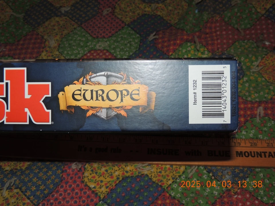 Risk Europe The Enhanced Game Of Medieval Conquest Hasbro Board Game Complete - Image 4 of 4