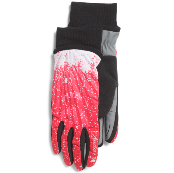 New Auclair Pinery Womens MidWeight CrossCountry Ski Gloves, Red