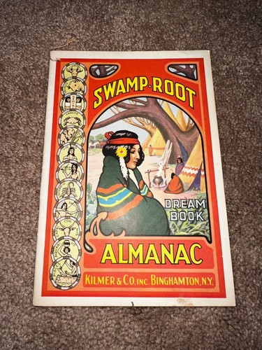 1942 SWAMP ROOT ALMANAC & DREAM BOOK Dr Kilmer Pharmacy Horoscope Corning, Iowa - Bild 3 von 9
