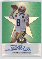 2014 Leaf Valiant Base Auto Green Zach Mettenberger #BA-ZM1 Auto 2b2