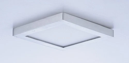 Maxim 57720 Nickel Wafer 4.5" Square Indoor / Outdoor Led Ceiling Light - 3000K - Picture 3 of 6