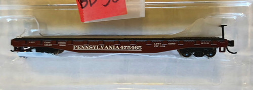 Coche plano Bachmann serie plata 52' Pennsylvania # 475465 escala N | Condition: New