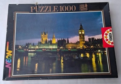 Educa Neon Serie - Puzzle 1000 Teile ''Das Parlament, London''