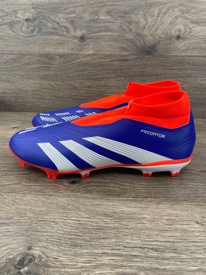 Adidas Predator 24 League Laceless FG Football Cleats Men's Size 10 Multi IF6333