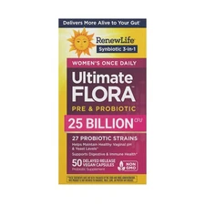 Renew Life Ultimate Flora Probiotic Womens Care 50 Capsules EXP 05/2027