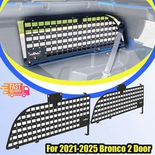 Rear Window Molle Panel Modular Storage Panel System For 2021-2026 Bronco 2 Door