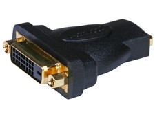 Monoprice HDMI Female to DVI-D Single Link Female Adapter 24k Gold Contacts