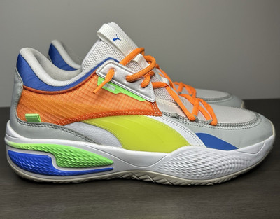 PUMA Court Rider Twofold Low Top Lace-Up Sneaker Colorblock Mens 10.5