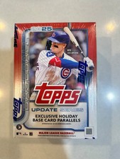 2025 Topps update series factory sealed baseball blaster box 84 cards