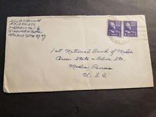 APO 203 ST. NAZAIRE, FRANCE 1954 Army Air Force Cover 7485 ABG 2nd AACS
