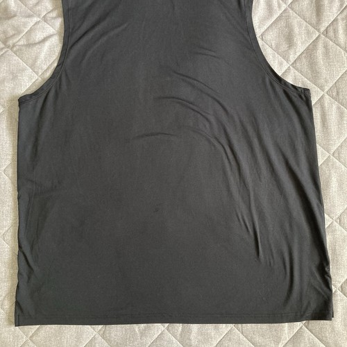 Burlebo Sleeveless Performance Hoodie Men’s XL Black Gym Athleisure - Picture 7 of 12
