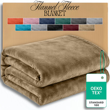 Extra Large Fleece Blankets Throws King Soft Reversible Bed Sofa Throw Double UK