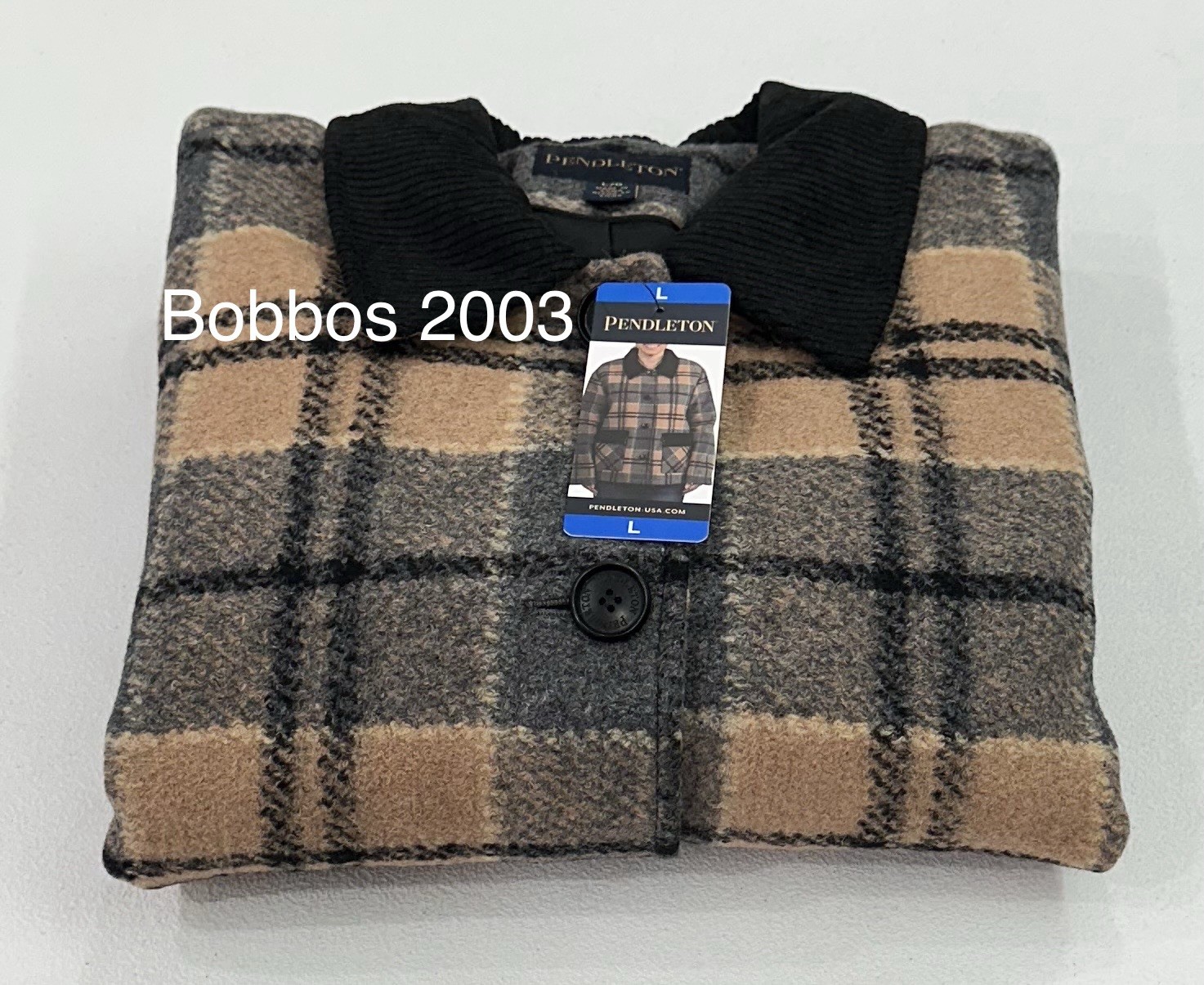 Pendleton Women's Wool Blend Barn Coat, Tan, Size L