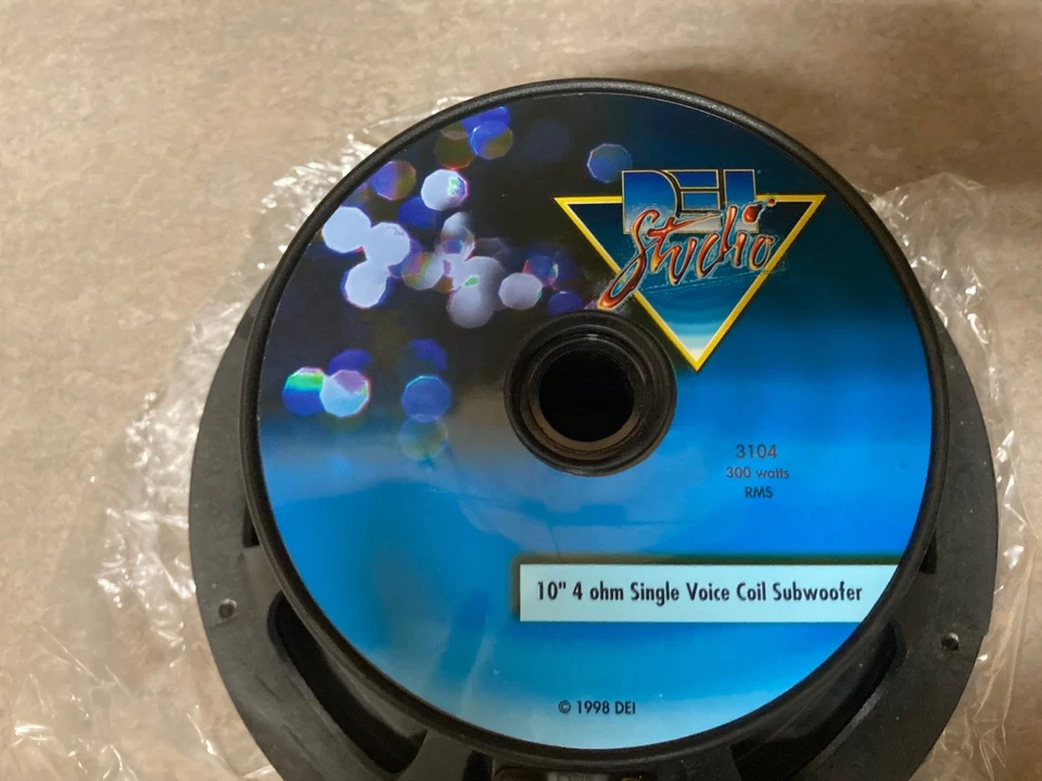 Vintage DEI Studio 10” subwoofer NICE!!! - Image 3 of 3