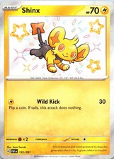 Shinx 135/091 Shiny Rare Holo SV: Paldean Fates NM Pokemon on eBay