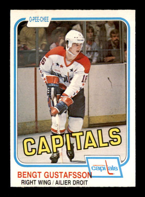 1981 O-Pee-Chee #353 Bengt Gustafsson  NM/NM+ X3220922