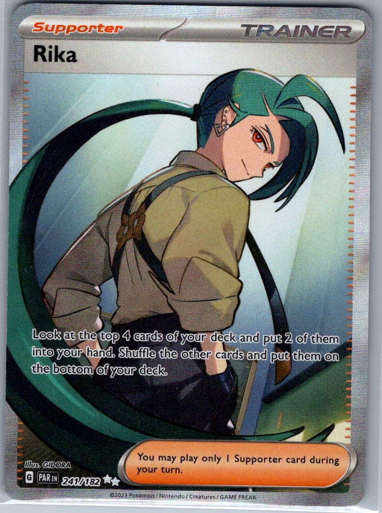 Rika 241/182 SV04: Paradox Rift - Pokemon Card - NM