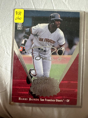 Upper Deck 1997 Collector's Choice Premier Power Jumbo Barry bonds