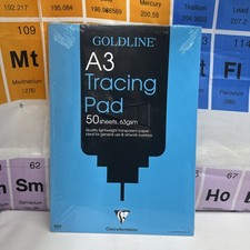 Image of Goldline A3 Tracing Pad, 50 Sheets, 63gsm (x1 pad only)