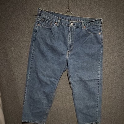 Levi s Men s Blue Waterless Straight Denim Jeans 5-Pocket Button/Zip Logo